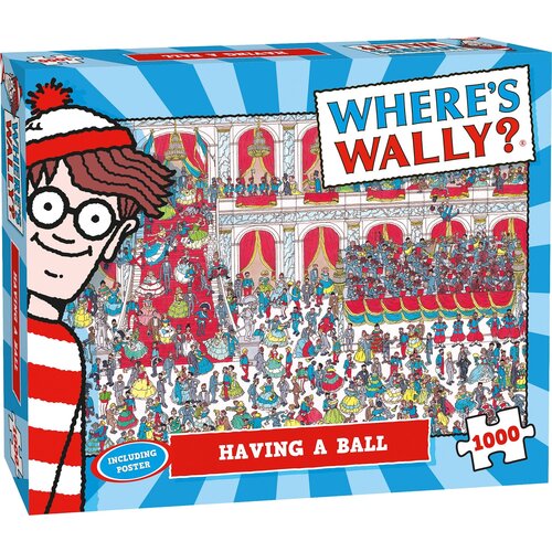  Plenty Gifts Where's Wally - Having A Ball - 1000 pieces 