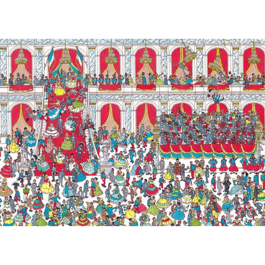Où est Wally - Having A Ball - puzzle de recherche de 1000 pièces-2