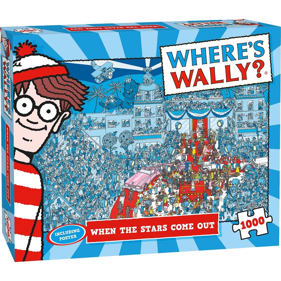 Où est Wally - When The Stars Come Out - puzzle de recherche de 1000 pièces-1