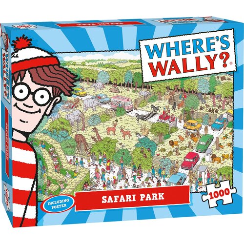  Plenty Gifts Where's Wally - Safari Park - 1000 pieces 