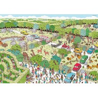 thumb-Waar is Wally - Safari Park - leg- en zoekpuzzel van 1000 stukjes-2