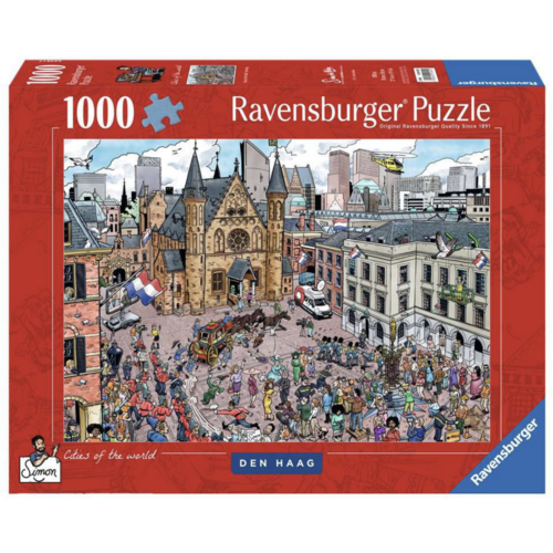  Ravensburger Den Haag - Cities of the World - 1000 stukjes 