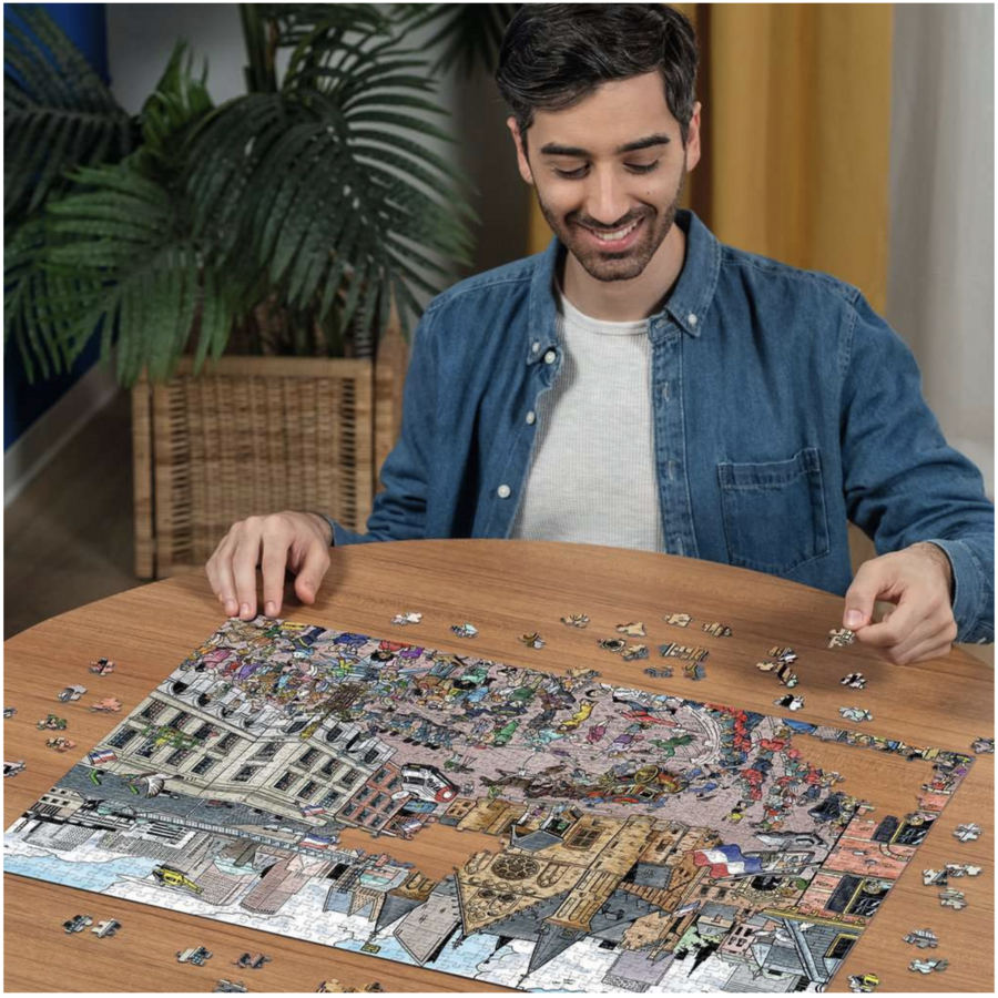 Den Haag -  Cities of the World -  puzzel van 1000 stukjes-3