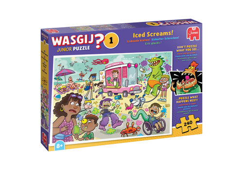  Jumbo Wasgij Junior 1  - Iced Screams! - 240 stukjes 