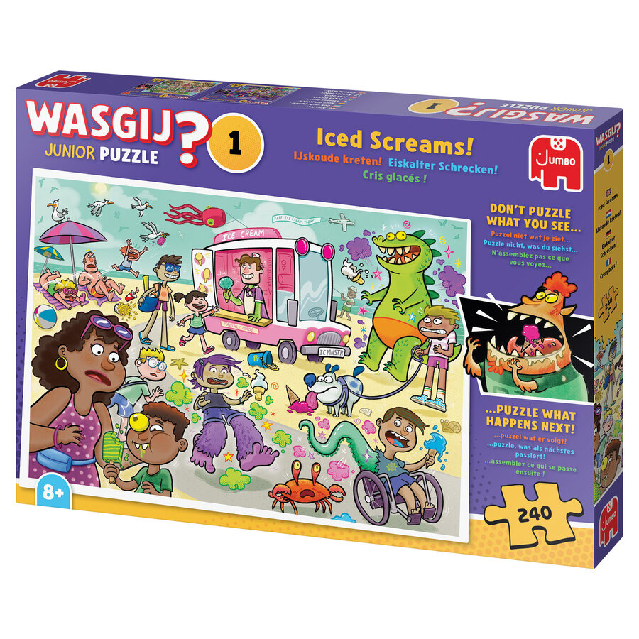 Wasgij Junior 1  - Iced Screams! - 240 stukjes-2