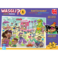 thumb-Wasgij Junior 1  - Iced Screams! - 240 stukjes-3