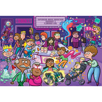 thumb-Wasgij Junior 2  - Popcorn Power-Up! - 240 stukjes-4