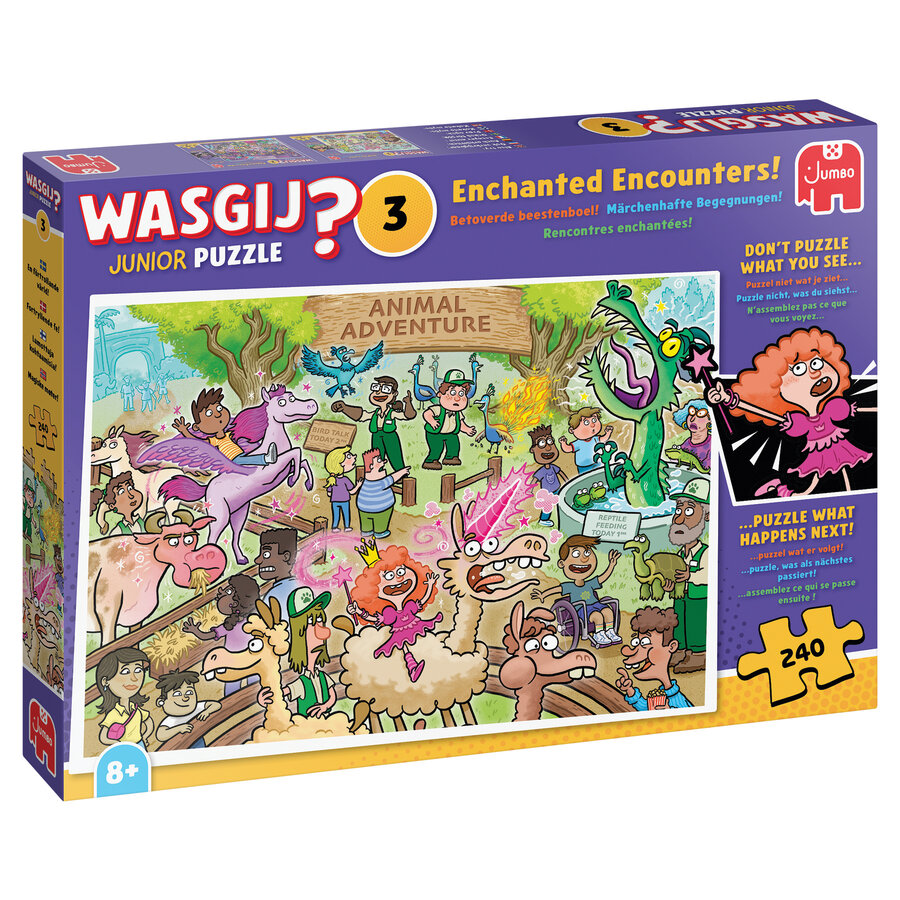 Wasgij Junior 3  - Enchanted Encounters! - 240 pièces-1
