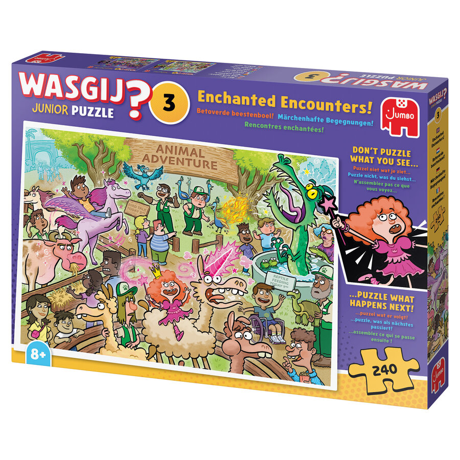 Wasgij Junior 3  - Enchanted Encounters! - 240 stukjes-2