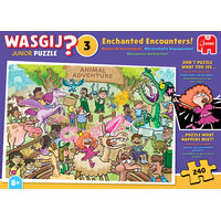 thumb-Wasgij Junior 3  - Enchanted Encounters! - 240 pièces-3