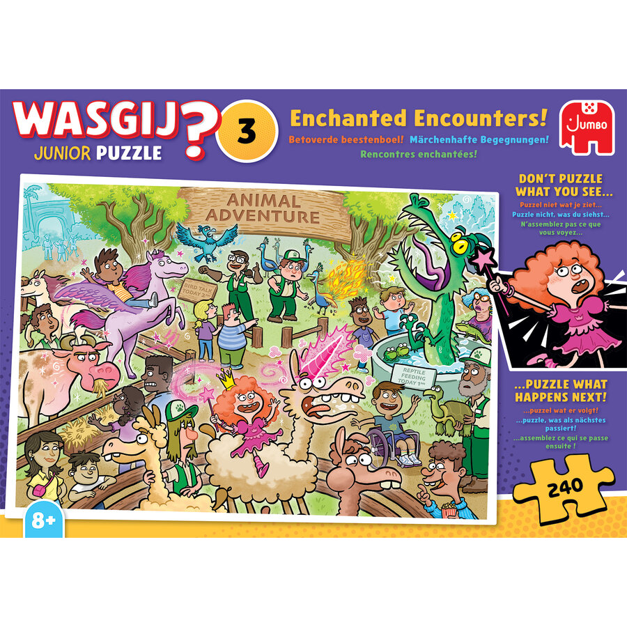 Wasgij Junior 3  - Enchanted Encounters! - 240 stukjes-3
