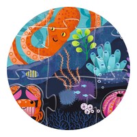 thumb-8 animaux sous-marines géants - Puzzle Géant de 32 pièces-4