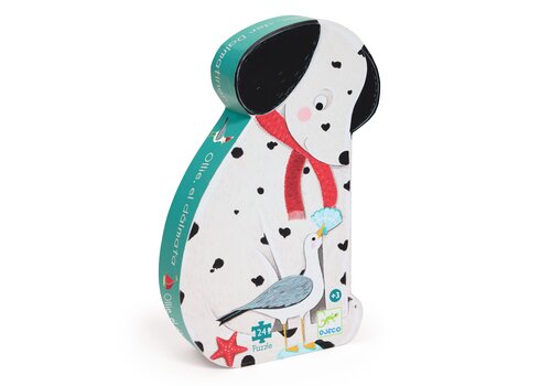  Djeco Ollie, the Dalmatian - 24 pieces 