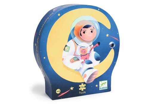  Djeco An astronaut on the moon - 36 pieces 