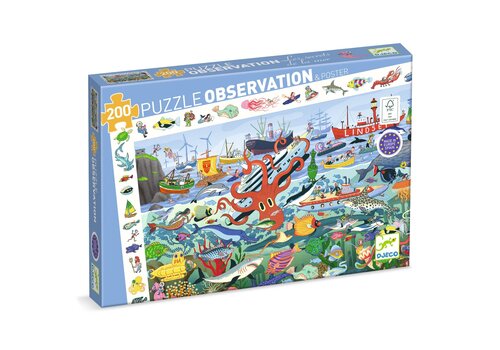 Djeco Secrets of the Sea - 200 pieces 