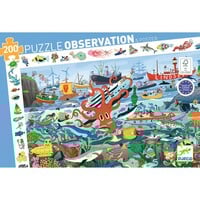 thumb-Geheimen van de zee - Observatie puzzel van 200 stukjes-7