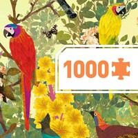 thumb-Peaceful birds - puzzle of 1000 pieces - Panoramic-4