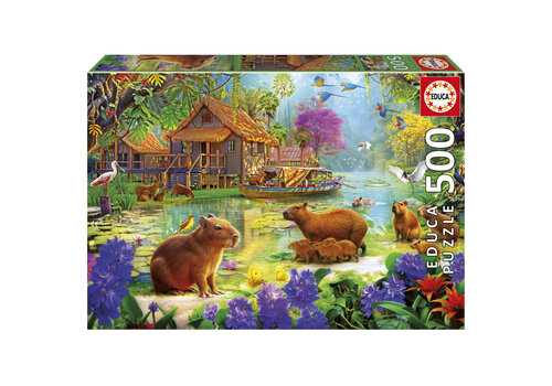  Educa Capybara - 500 stukjes  - 