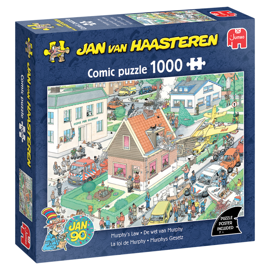 De Wet van Murphy - Jan van Haasteren - puzzel van 1000 stukjes-1