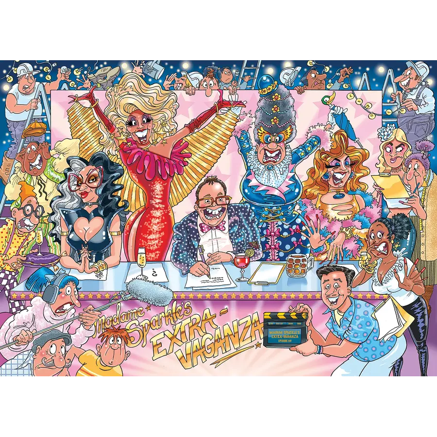 Wasgij Original 42 - Rule the Runway - 1000 pieces-2