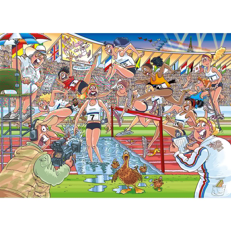 Wasgij Original 44 - Summer Games!  - 1000 pièces-2