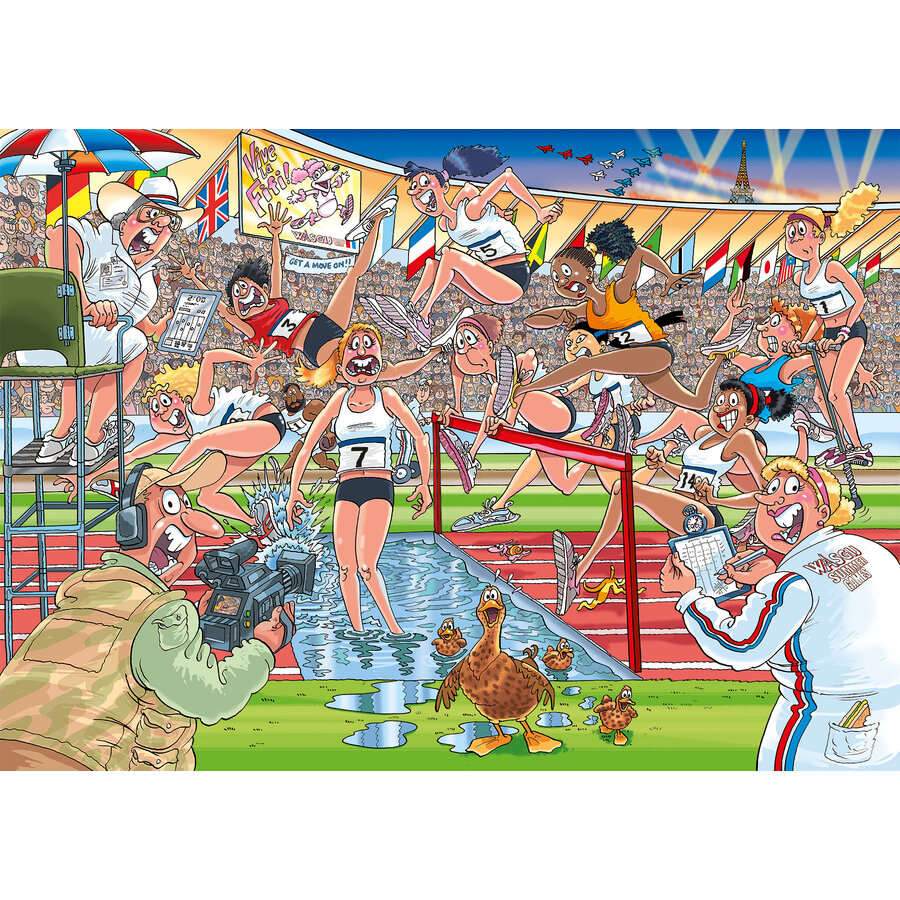 Wasgij Original 44 - Summer Games!  - 1000 stukjes-2