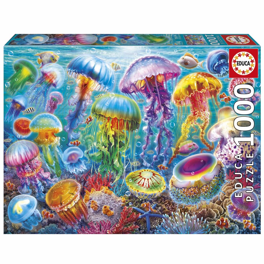 Kwallen -  puzzel 1000 stukjes-1