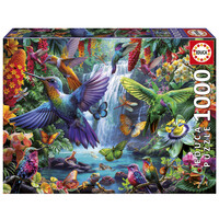 Tropische Kolibries -  puzzel 1000 stukjes