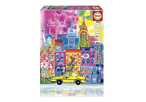  Educa New York, Car Pintos - 1000 pieces 