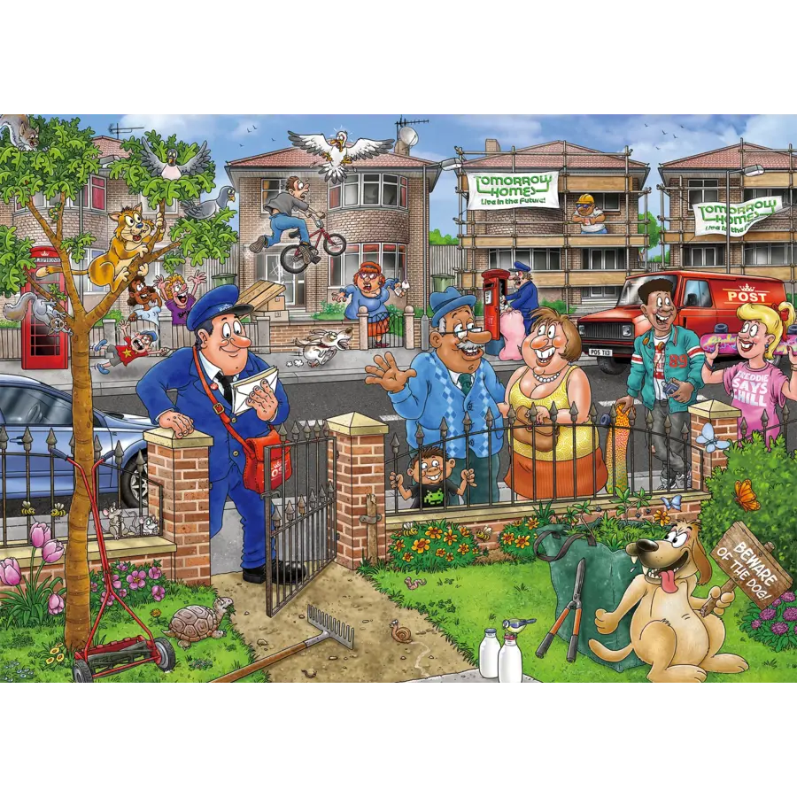Wasgij Destiny 31 - Home Delivery! -puzzle of 1000 pieces-2