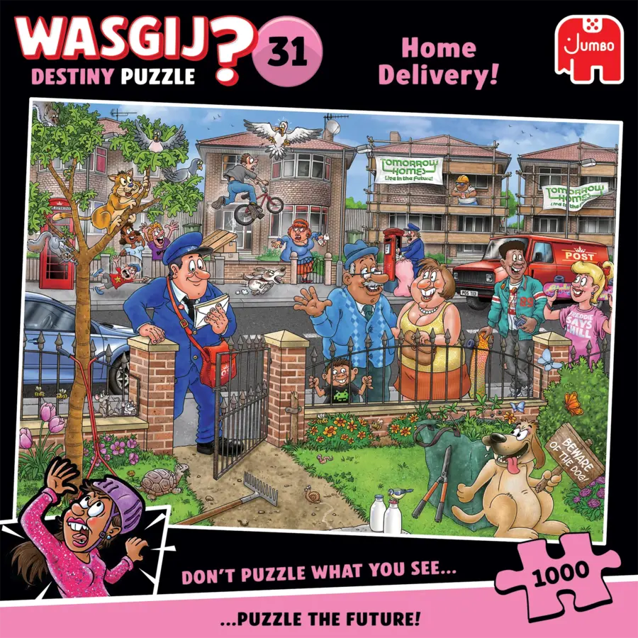 Wasgij Destiny 31 - Home Delivery! -puzzle of 1000 pieces-3