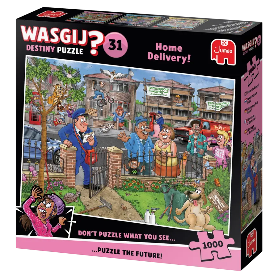 Wasgij Destiny 31 - Home Delivery! -puzzle of 1000 pieces-4