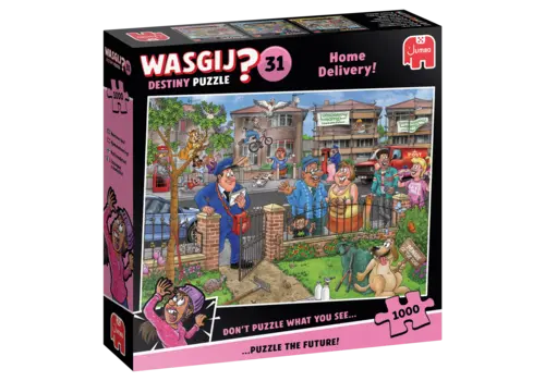  Jumbo PRE-ORDER - Wasgij Destiny 31 - Home Delivery! - 1000 pièces 