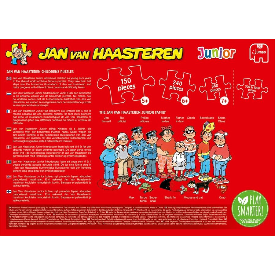 A Slippery Slide - Jan van Haasteren - 150 pieces-3