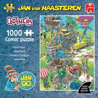 thumb-Pakketstress - Jan van Haasteren Oldtimers - puzzel van 1000 stukjes-3