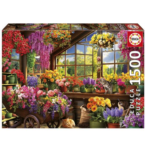  Educa Abri De Jardinage - 1500 pièces 