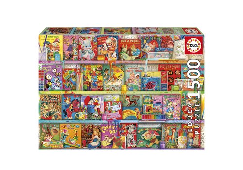  Educa The Kitschy Funbook Nook - 1500 pieces 