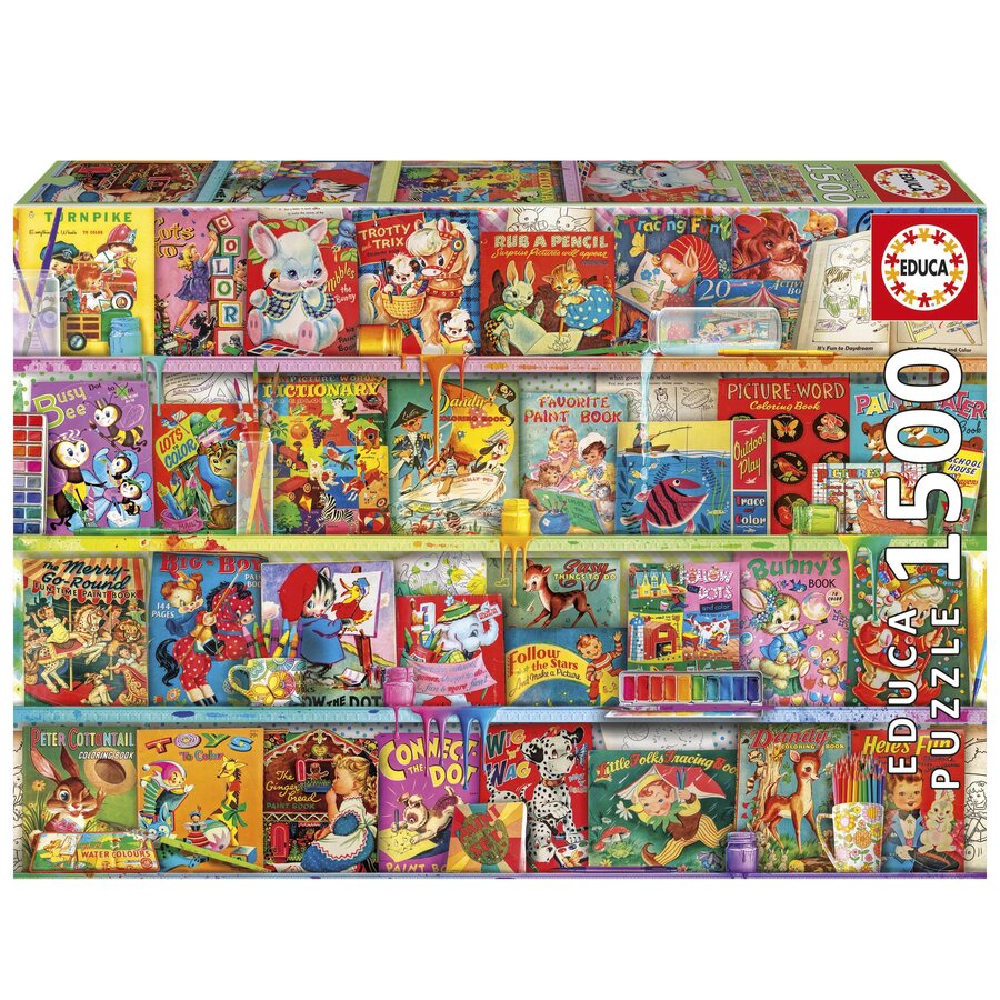 Petits livres pour enfants  - puzzle de 1500 pièces-1