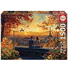 Educa In Love in Paris - jigsaw puzzle of 1500 pieces