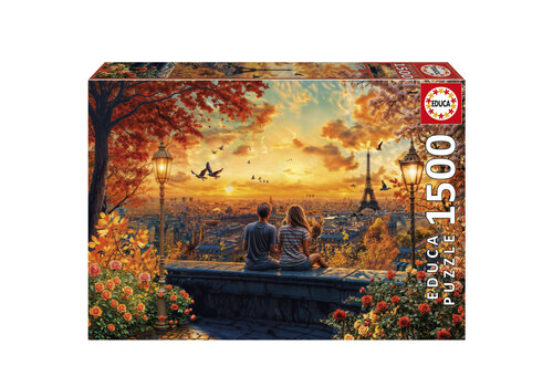  Educa In Love in Paris - 1500 pieces 