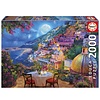 Educa Date Night in Positano - jigsaw puzzle of 2000 pieces