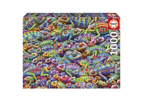  Educa Chaos van Kameleons - 1000 stukjes 