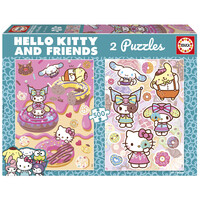 Hello Kitty - 2 x 500 stukjes legpuzzel