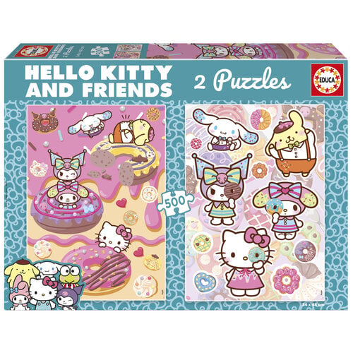  Educa Hello Kitty - 2 x 500 pièces puzzle 