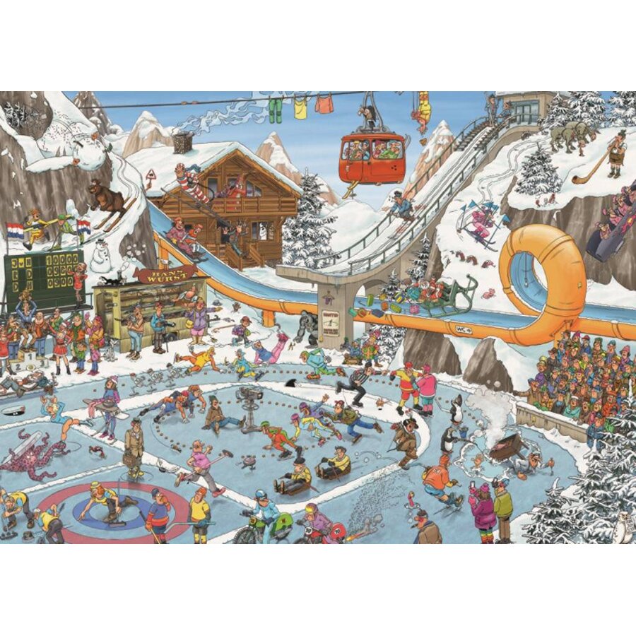 De Winterspelen - JvH - 1000 stukjes-2