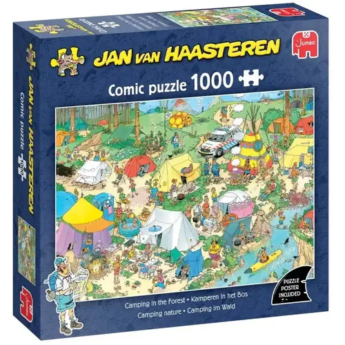 Jumbo Camping en forêt - JvH - 1000 pièces 