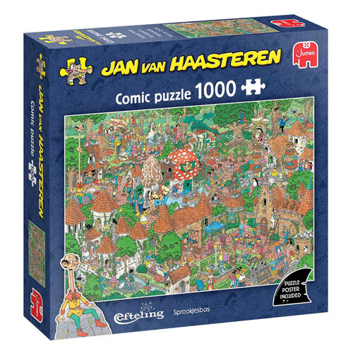  Jumbo Bois des Contes - Efteling - Jan van Haasteren - 1000 pièces 