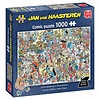 Jumbo Chez les Coiffeurs - Jan van Haasteren - puzzle de 1000 pièces
