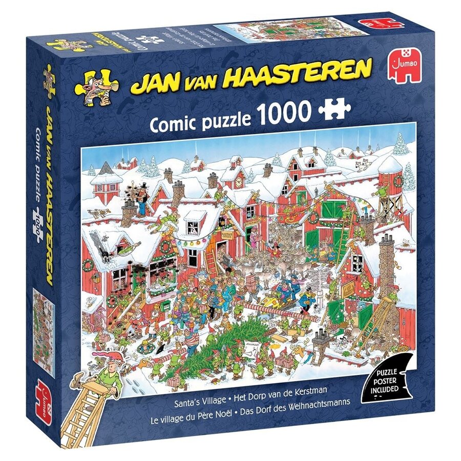 Santa's Village - Jan van Haasteren - puzzle of 1000 pieces-1