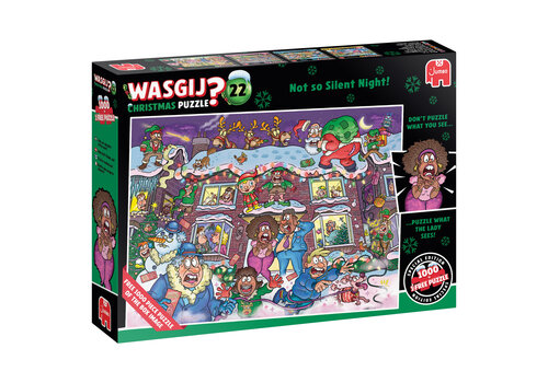  Jumbo PRE-ORDER - Wasgij Christmas 22 - Niet zo'n stille nacht!  - 2 x 1000 stukjes 